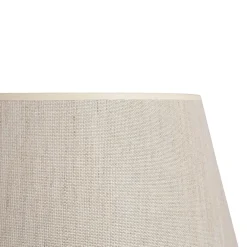 Abat-jour en lin et polyester D34cm