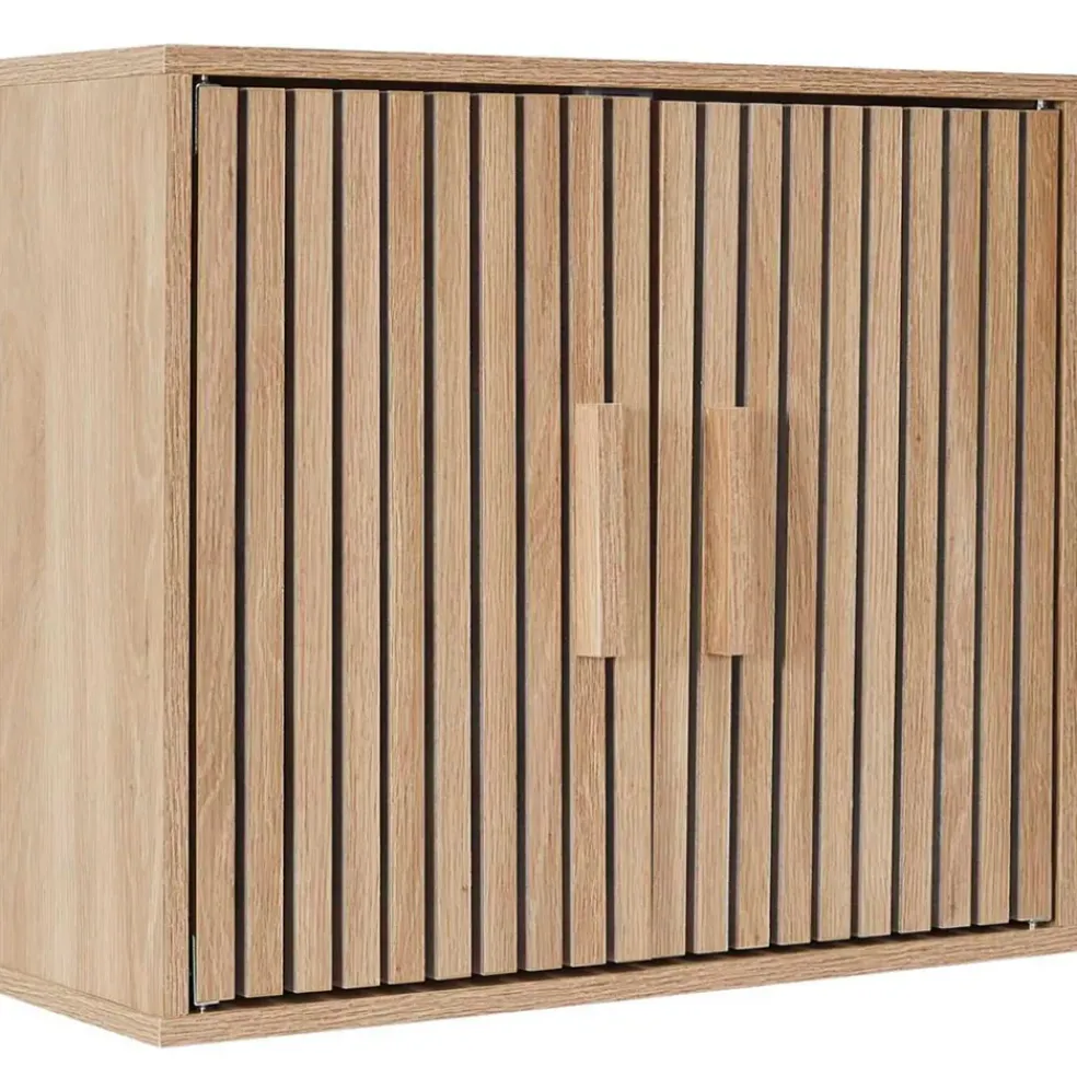 Armoire murale 2 portes en bois 60xh50cm - Kara