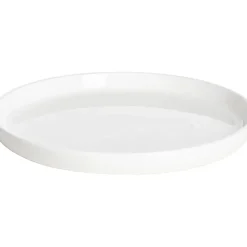 Assiette à dessert en porcelaine blanche d21cm - Stockholm