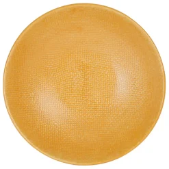 Assiette calotte en gres safran d19cm - vesuvio
