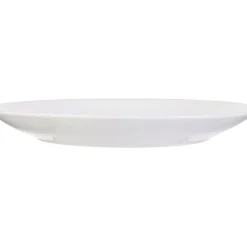 Assiette plate en porcelaine lisere doré d26cm