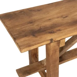 Banc en bois recyclé naturel - Campagne