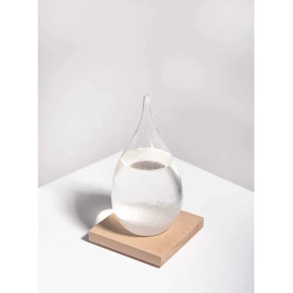 Baromètre Storm glass prédiction du temps