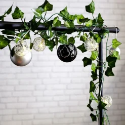 Barre décorative de table ajustable noir