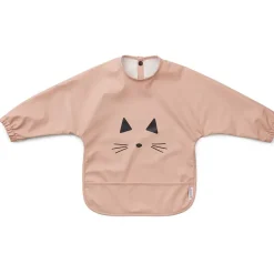 Bavoir cape merle rose chat