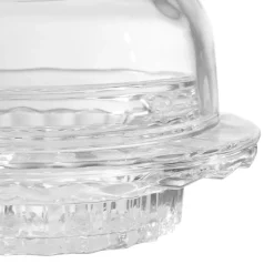 Beurrier rond en verre -mystre