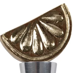 Bouchon bouteille pastèque en aluminium doré - Sunny