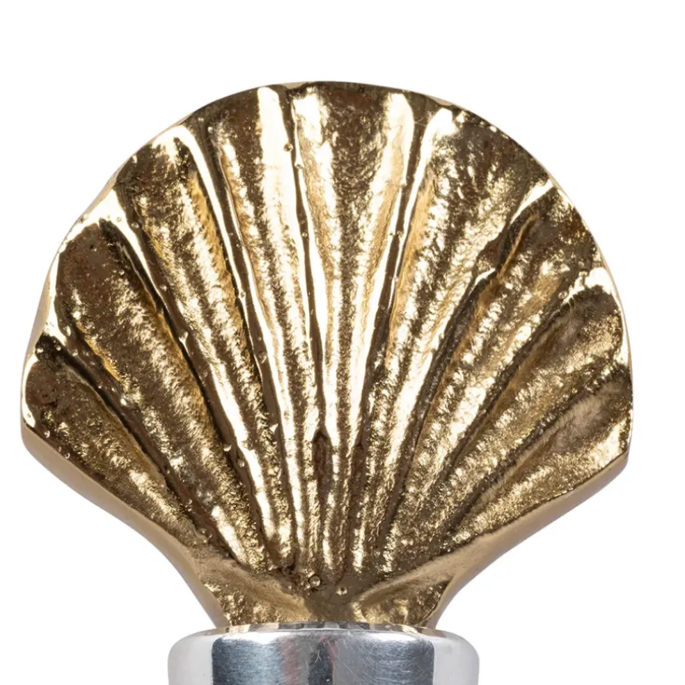 Bouchon bouteille Saint-Jacques en aluminium doré - Sunny