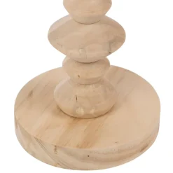 Bougeoir en pin naturel h33.5cm - Boise