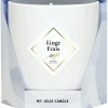 Bougie Bijou Bracelet Or bille beige Linge frais 45h