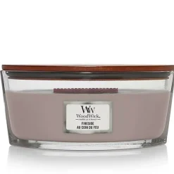 Bougie ellipse parfumée Coin du feu