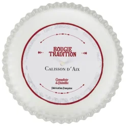 Bougie en verre senteur calisson 180g