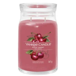 Bougie jarre parfumée Cerise de griotte 100h