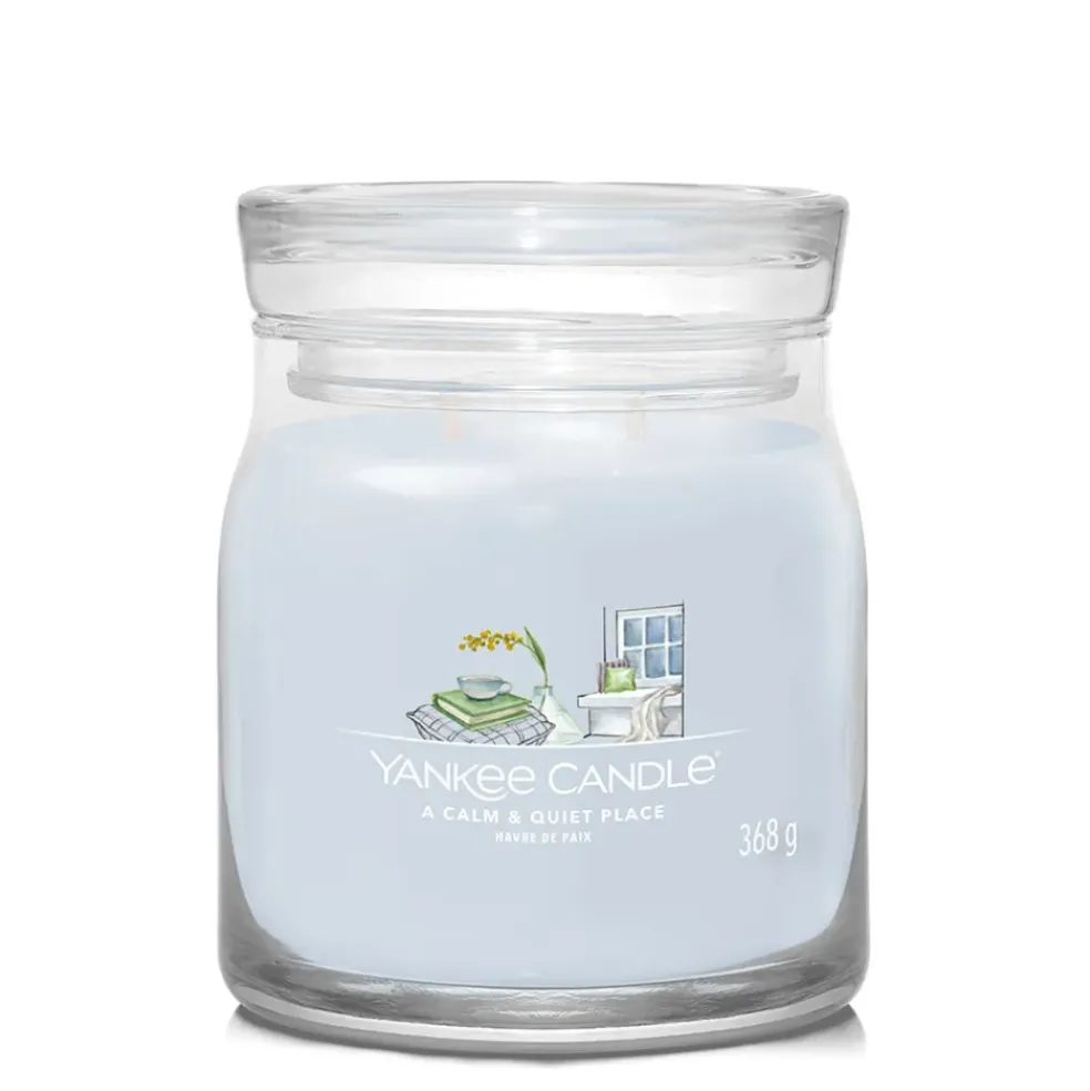 Bougie jarre parfumée Havre de paix 65h