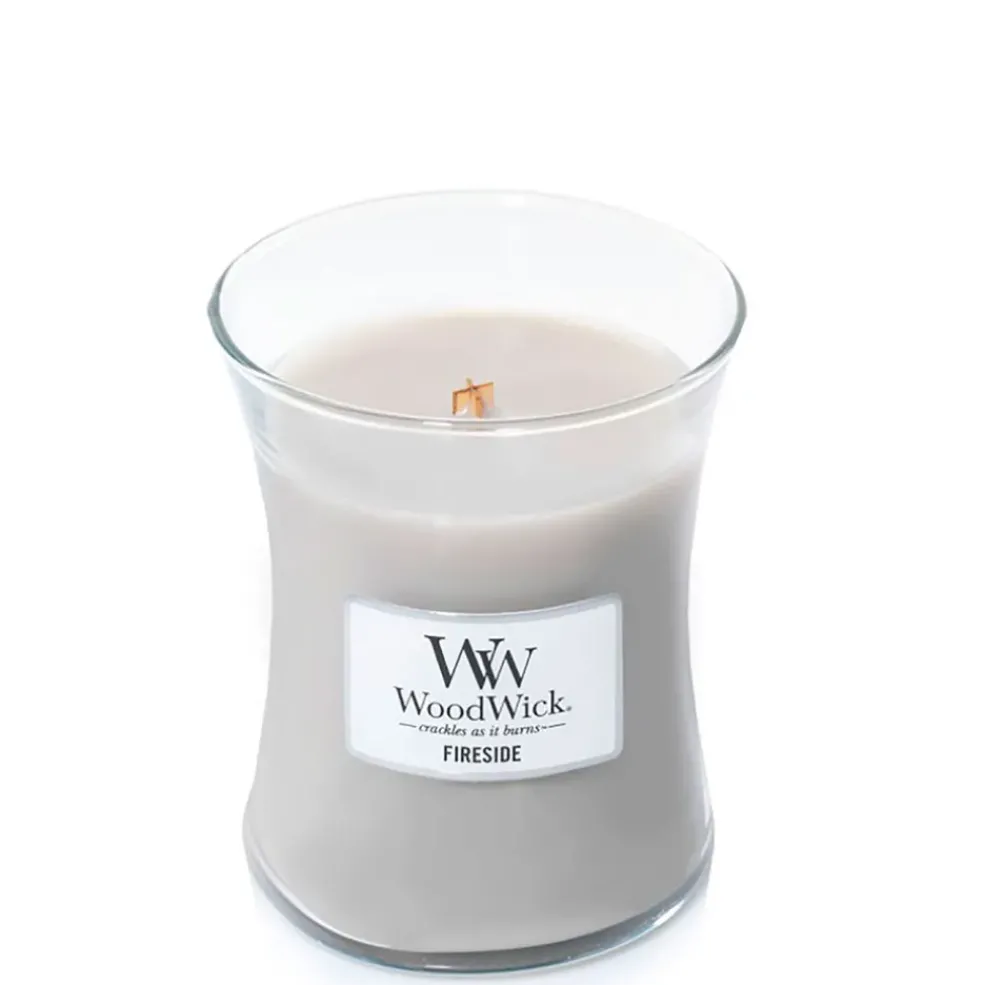 Bougie jarre parfumée Teck blanc 15h