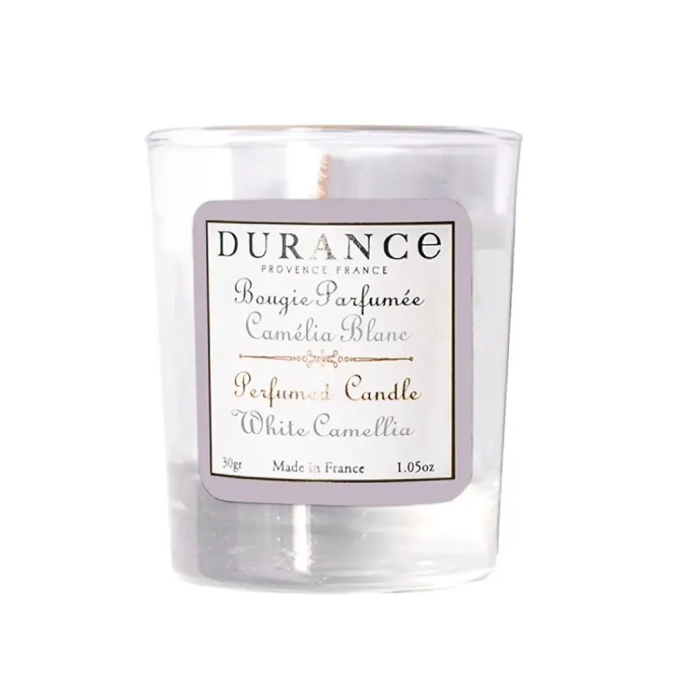 Bougie parfumée Camélia Blanc 12h