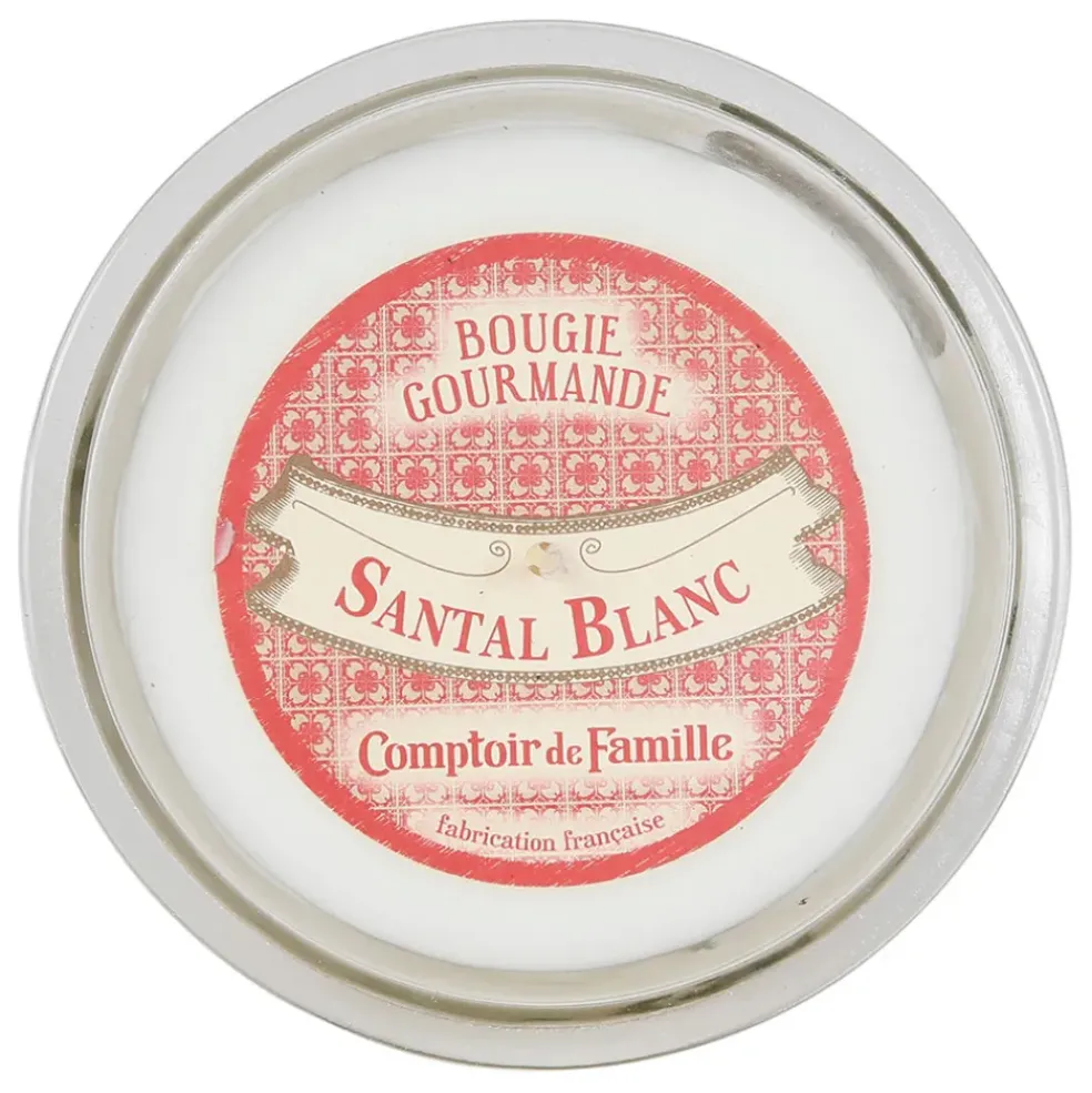 Bougie santal blanc 220g