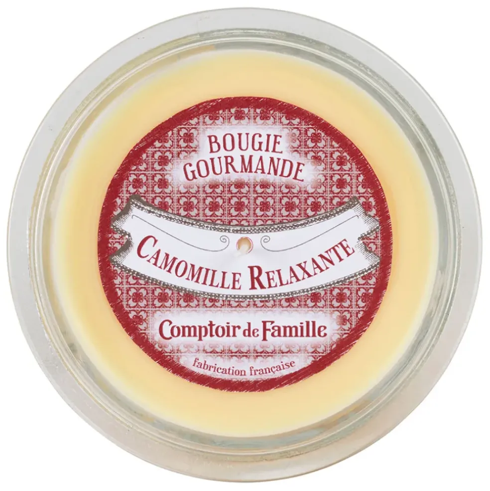 Bougie senteur camomille d12 - Bougie Gourmande