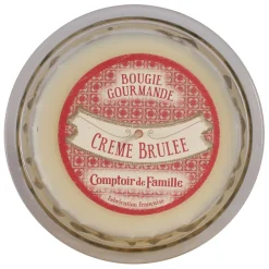 Bougie senteur crème brûlée