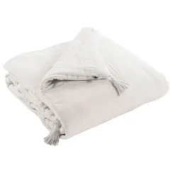 Bout de lit chantilly en gaze de coton 90x200cm - Gaia