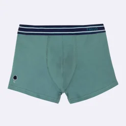 Boxer x3 bleu marine, rose et vert XL