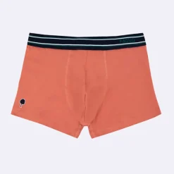 Boxer X3 bleu marine, rose et vert S