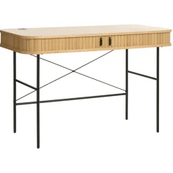 Bureau placage chêne naturel - Nola