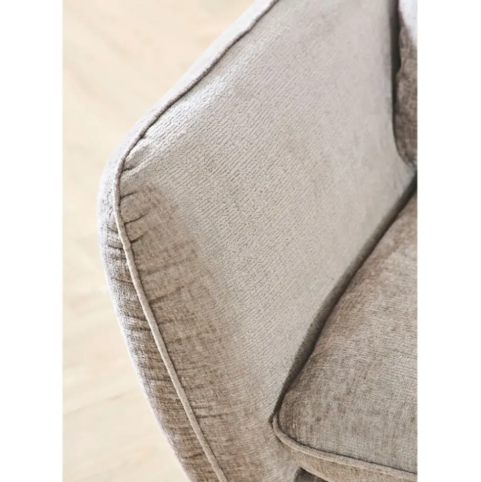 Canapé d'angle droit 4 places Axel - Perfect Harmony - Taupe