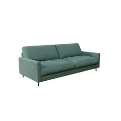 Canapé fixe 3 places Gaspard - Tissu - Enjoy Anthracite