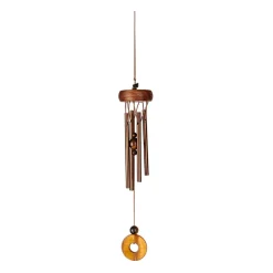 Carillon à vent œil de tigre h29cm