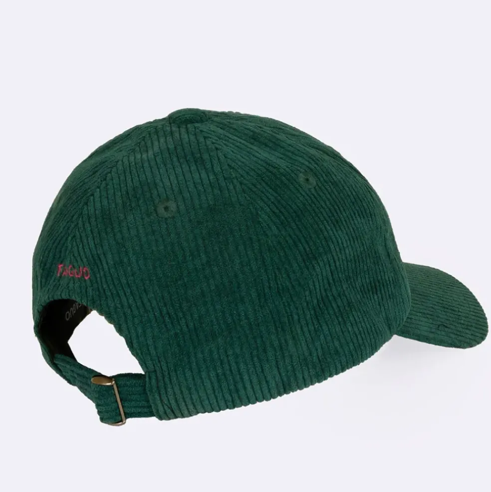Casquette vegan vert taille unique