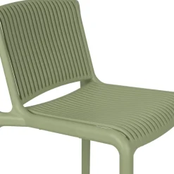 Chaise de bar d'extérieur kaki h100cm - Lumi