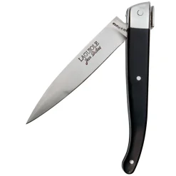 Coffret couteau Laguiole avec étui en cuir - Le poche