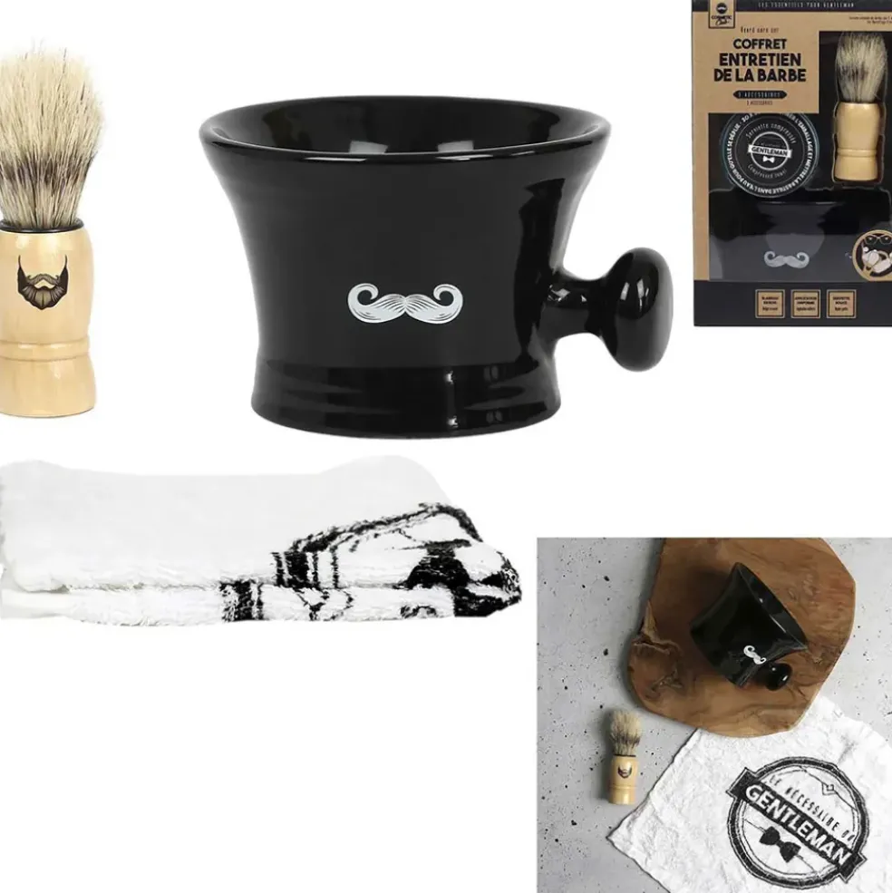 Coffret entretien barbe 3 accessoires