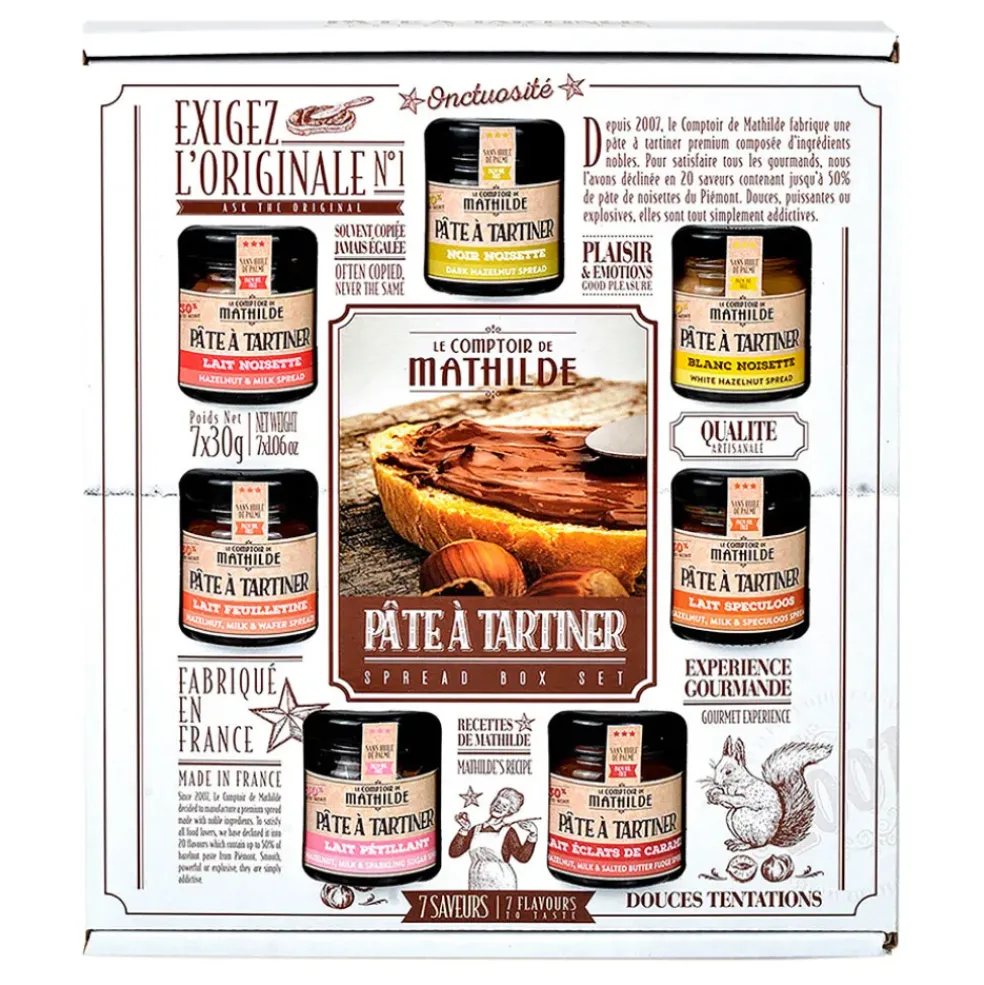 Coffret semainier pate a tartiner 7x30g