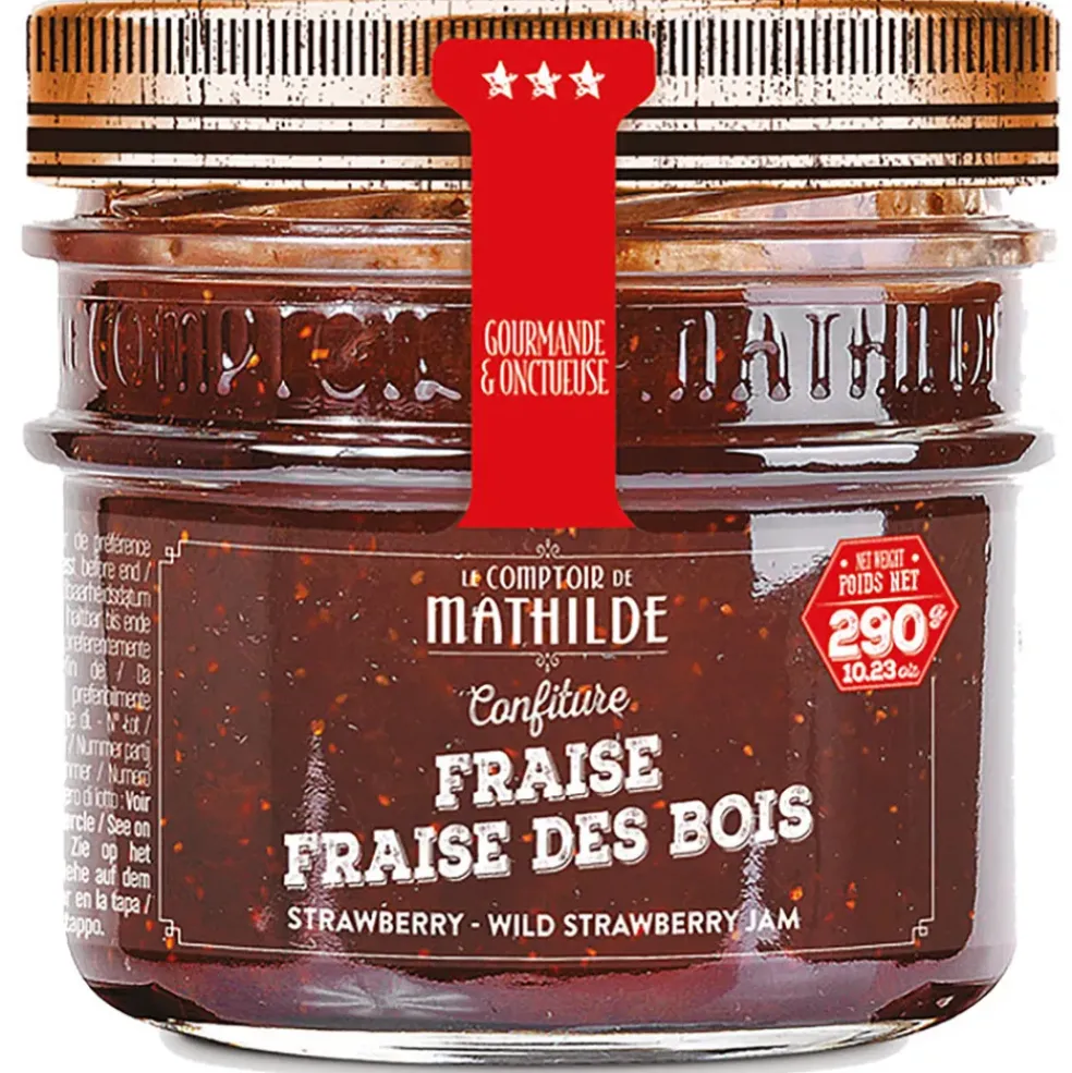 Confiture fraise-fraise bois 290g