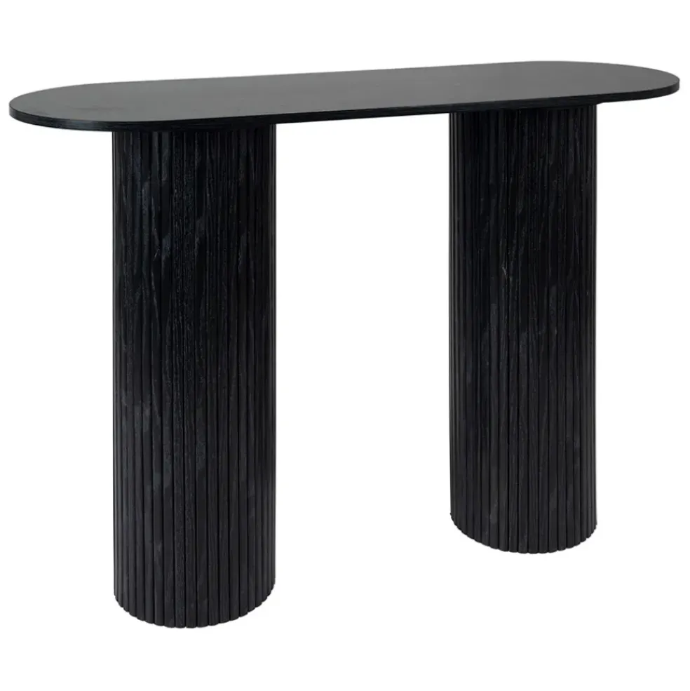 Console en bois noir - Saori