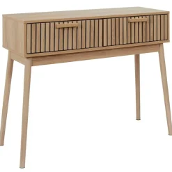 Console en pin naturel - Kara