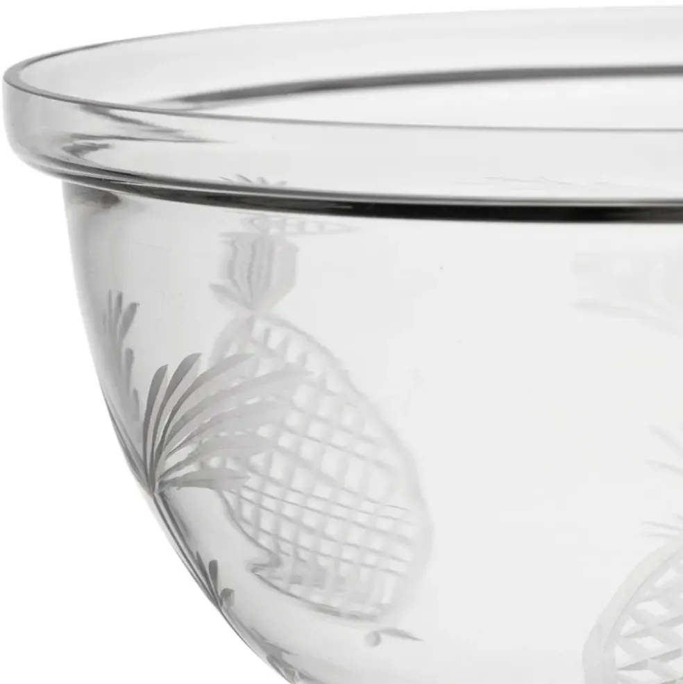 Coupe sur pied en verre transparent h17cm - Azelie