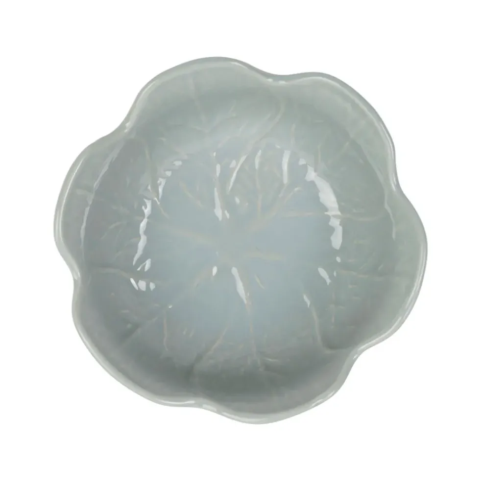 Coupelle chou en grès vert d'eau d15cm