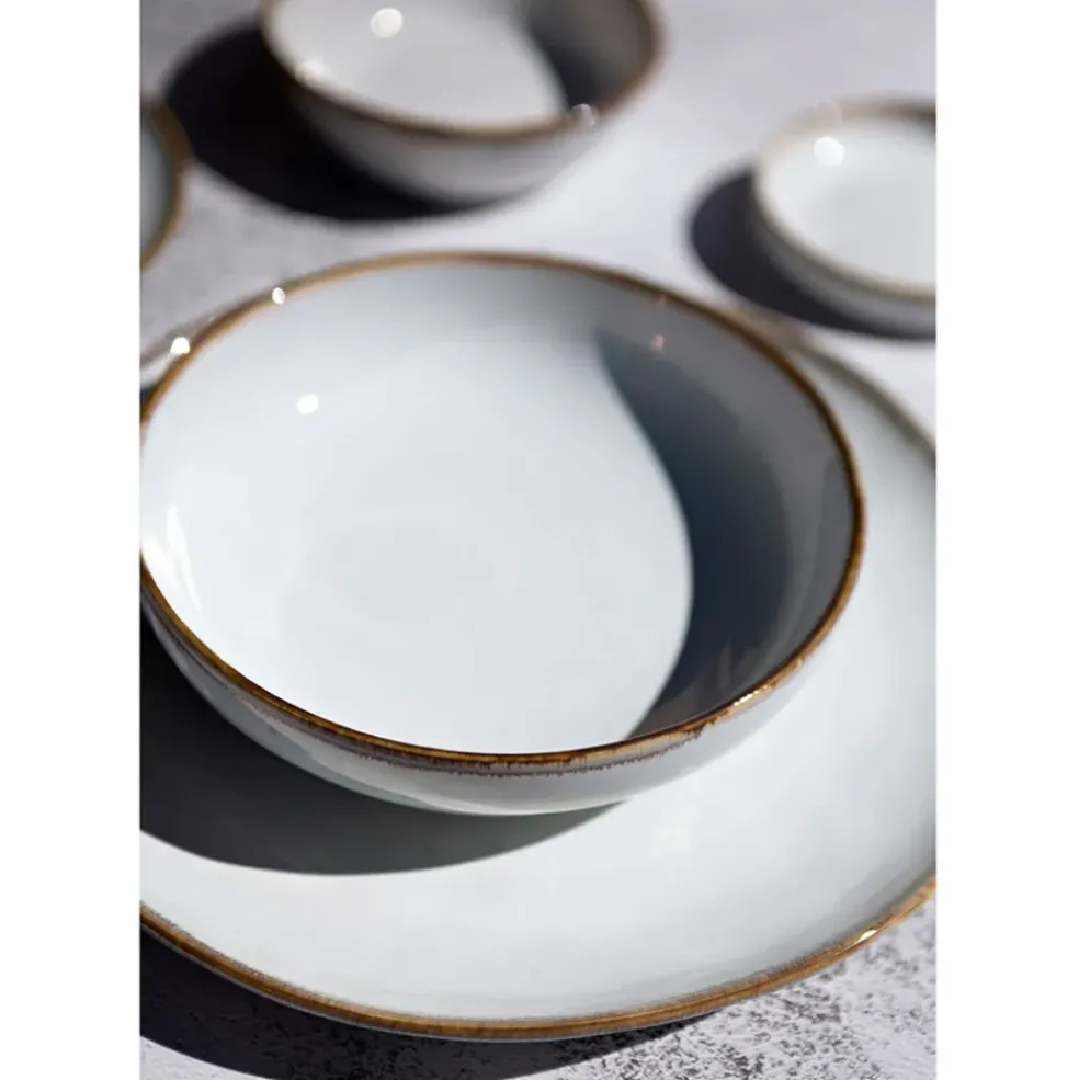 Coupelle en grès nacre d14cm - Nori