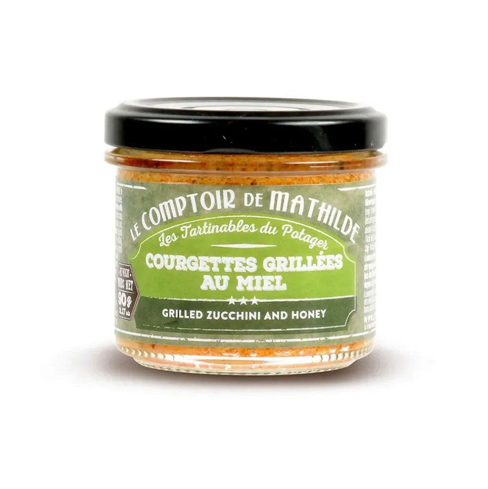 Courgettes grillées au miel - 90g