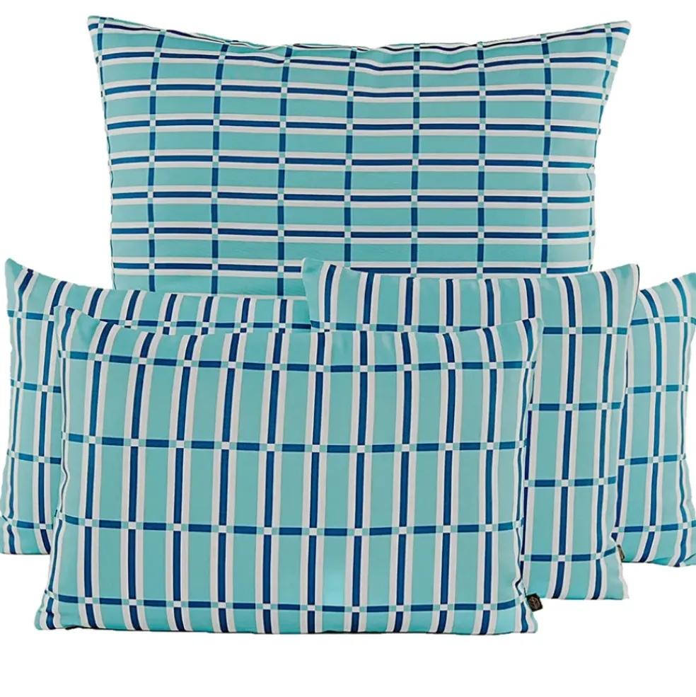 Coussin d'extérieur en tissu jade 40x60cm - Madera