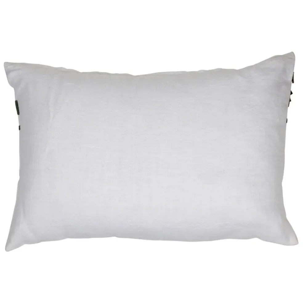 Coussin en lin pigeon 40x60cm - Malaga