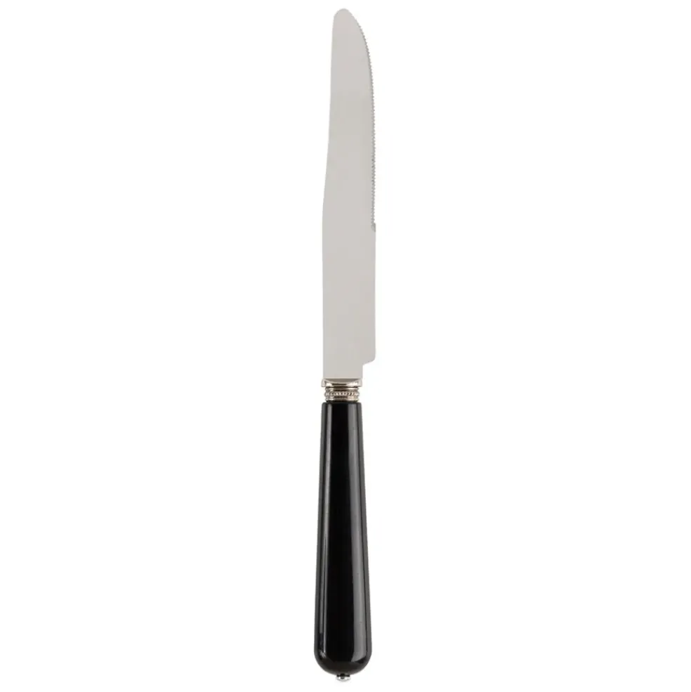 Couteau en inox noir - lucie