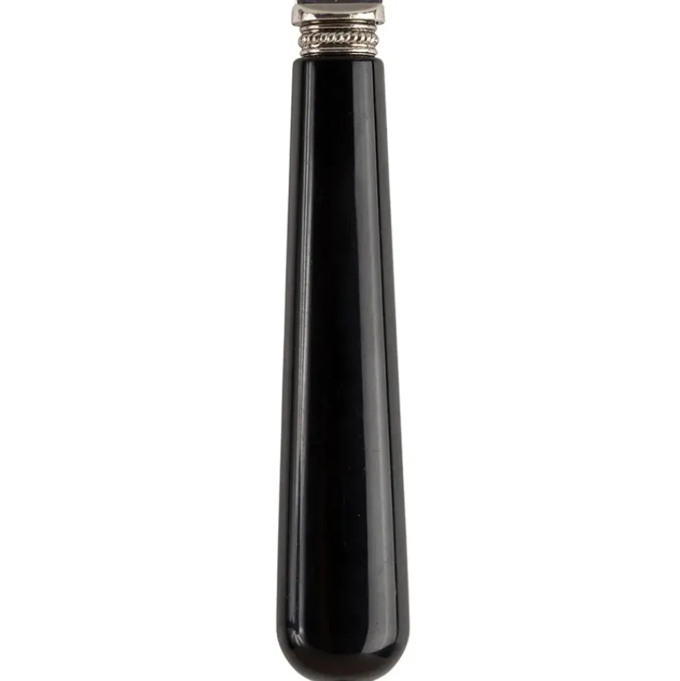 Couteau en inox noir - lucie