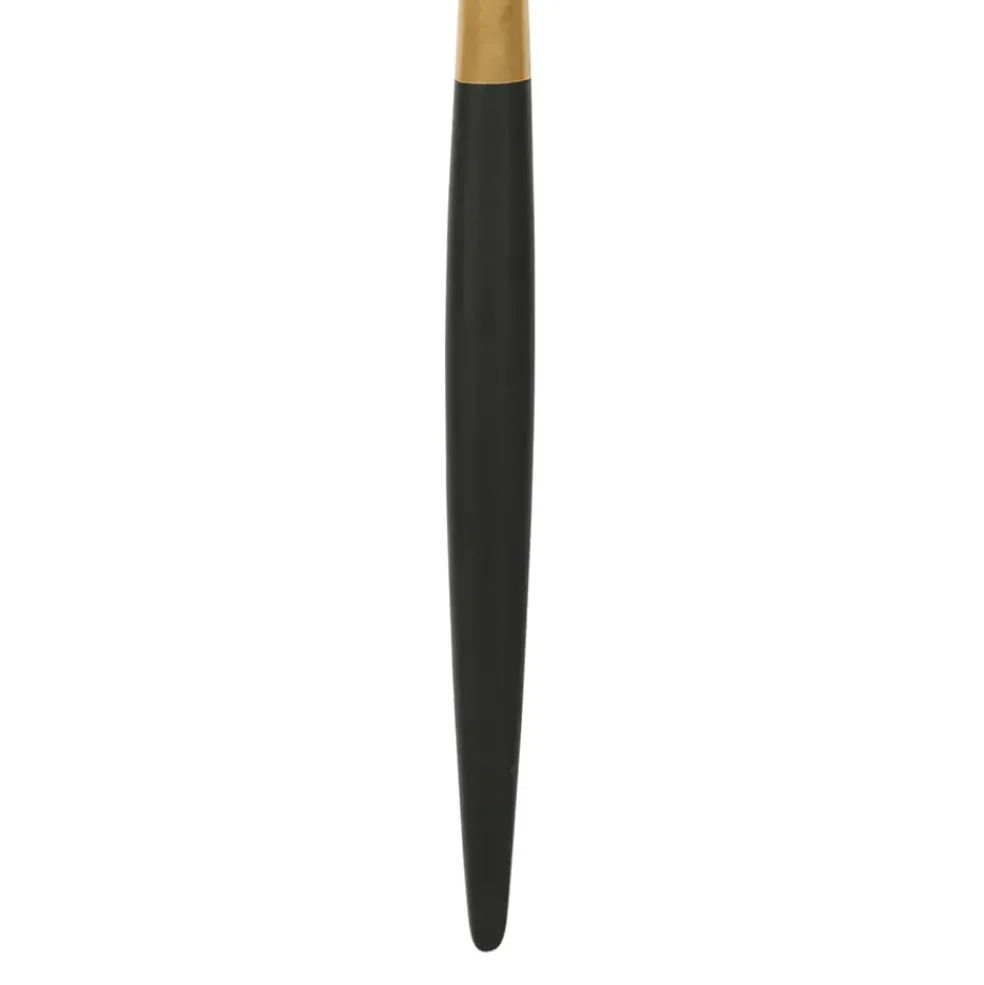 Couteau en inox or et noir - barisa