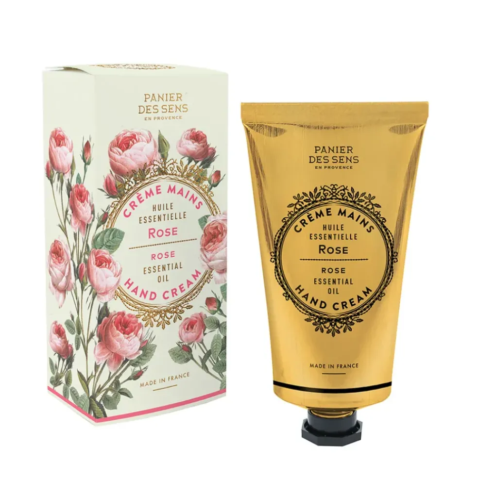 Crème mains rose régénérante 75ml - Les Essentiels