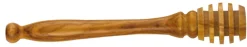 Cuillere miel en olivier boule 17cm