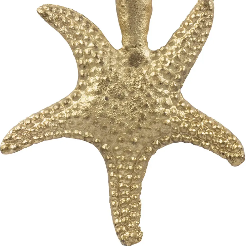 Décapsuleur étoile de mer en fer doré - Etoile Mer